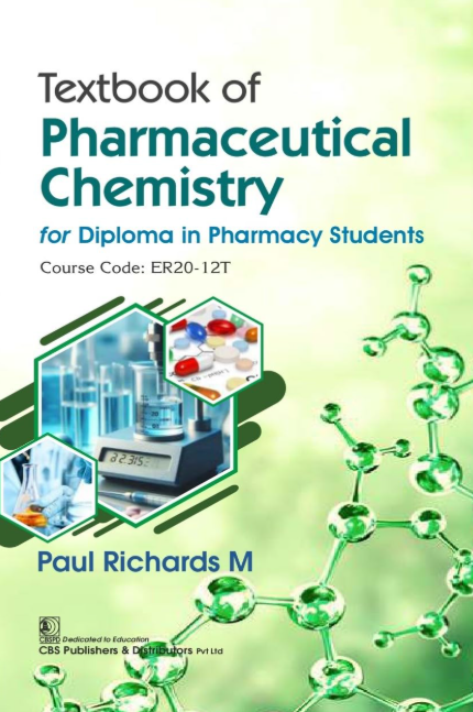 Textbook of Pharmaceutical Chemistry for Diploma in Pharmacy Students Course Code ER20-12T